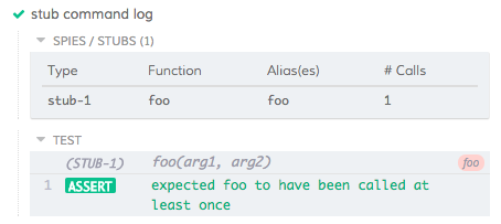 Command Log stub